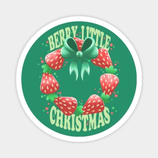 Berry Little Christmas Magnet